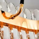 Pendente Lustre Cristal K9 Luxo 3 Em 1 58w Cor Preto Bivolt