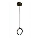 PENDENTE MERCURIO 9W PRETO-GMH TRADE