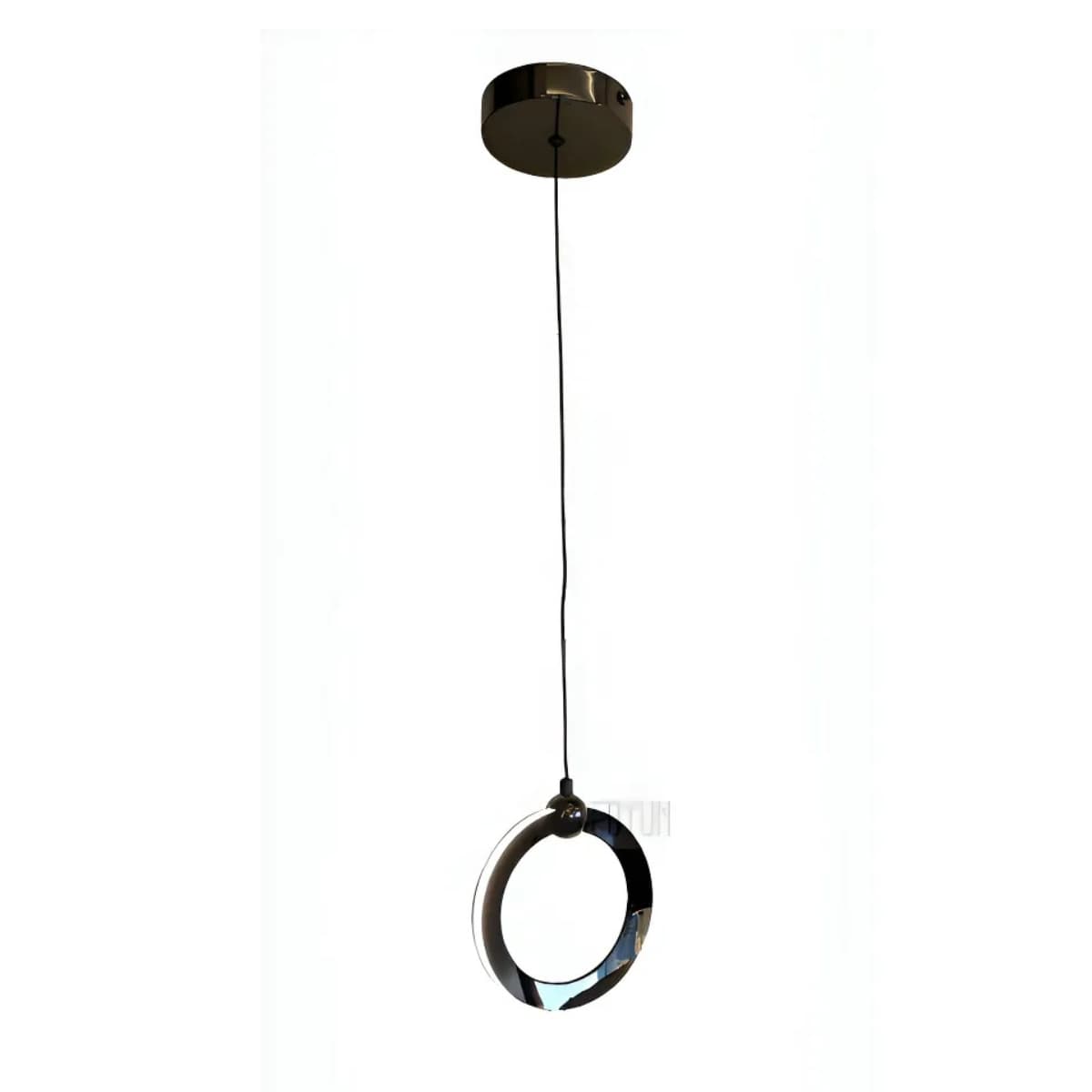 PENDENTE MERCURIO 9W PRETO-GMH TRADE