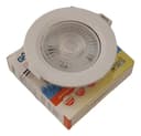 Kit 10 Spots Embutir Redondo Direcionável LED 5W 3000K Bivolt - Branco