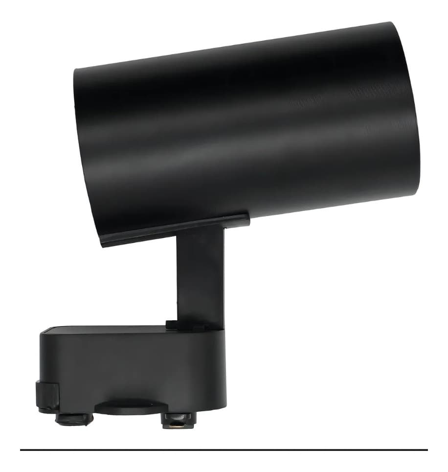 Kit Trilho Eletrificado 1 Metro + 4 Spots LED 10W 3000K Bivolt - Preto