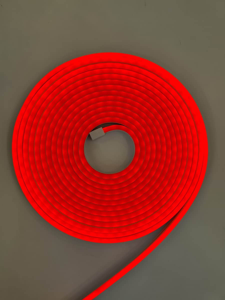 Kit 3 Fitas LED Neon Vermelho 120 LEDs/metro 5m IP65 12V - Mayler