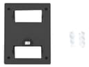 Arandela Solar Slim 2 Focos LED - A.XU Preta