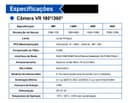 Câmera de Segurança IP VR-P1-130 1.3MP CMOS - Branco