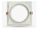 Kit Spot Embutir Para AR111 + Lâmpada AR111 LED 12W 4000K Bivolt - Branco