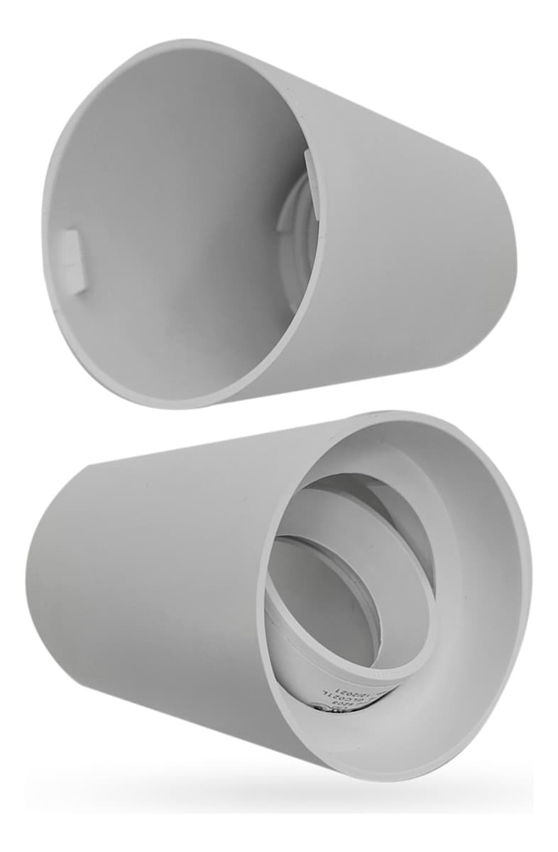 Spot Sobrepor Redondo Para Dicroica MR16 GU10 Bivolt - Galaxy LED Branco