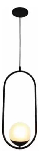 Lustre Luminaria Pendente Jabuticaba Esfera Capsule