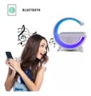Luminária Inteligente com Caixa de Som Bluetooth G Speaker - Branco Bivolt
