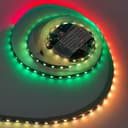 Kit 5m Fita LED RGB 4D 348 Efeitos + Fonte 20A Para Som Automotivo 12V