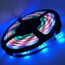 Kit 10m Fita LED RGB 4D + Controladora WiFi + Fonte Para Som Automotivo
