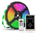 Kit 3 Fitas LED 3D RGB 5m 133 Efeitos Com Central e Controladora 12V