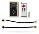 Kit 3 Fitas LED 3D RGB 5m 133 Efeitos Com Central e Controladora 12V