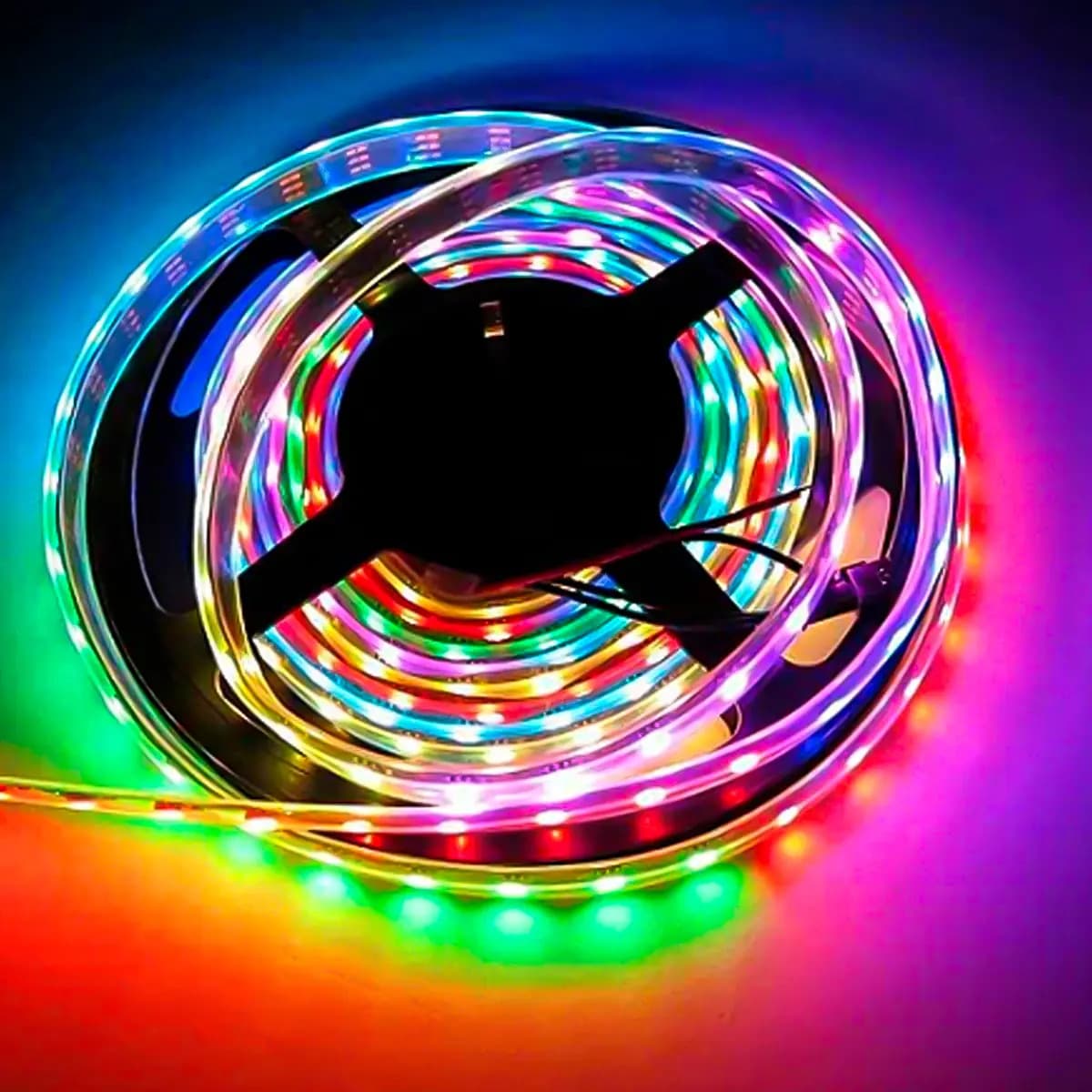 Kit 3 Fitas LED 3D RGB 5m 133 Efeitos Com Central e Controladora 12V