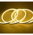 Kit 5 Fitas LED Neon Amarelo 120 LEDs/metro 5m IP65 12V - Mayler