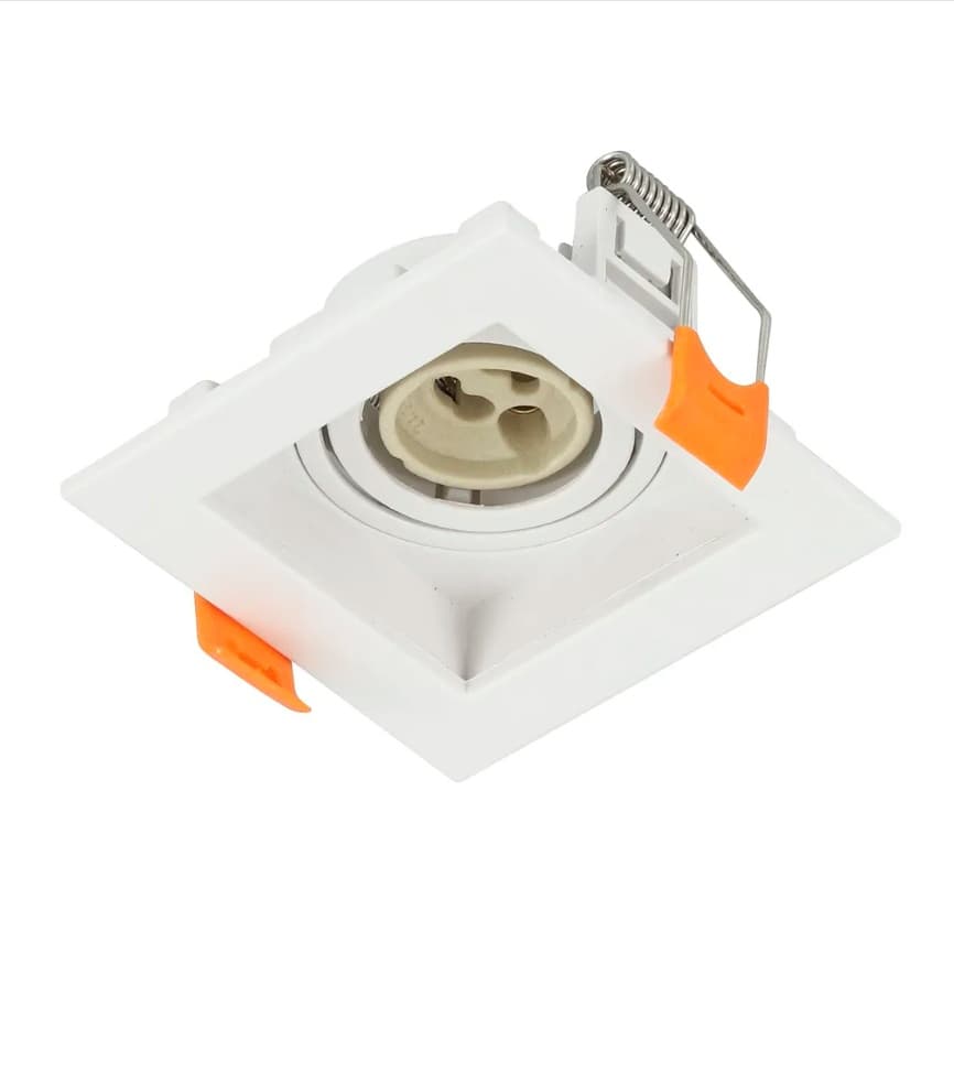 Kit spot MR11 GU10 Branco Apollo + Lâmpada MR11