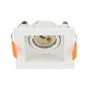 Kit spot MR11 GU10 Branco Apollo + Lâmpada MR11