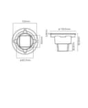 Embutido de Solo IP65 LED 10W Inox - Iluctron