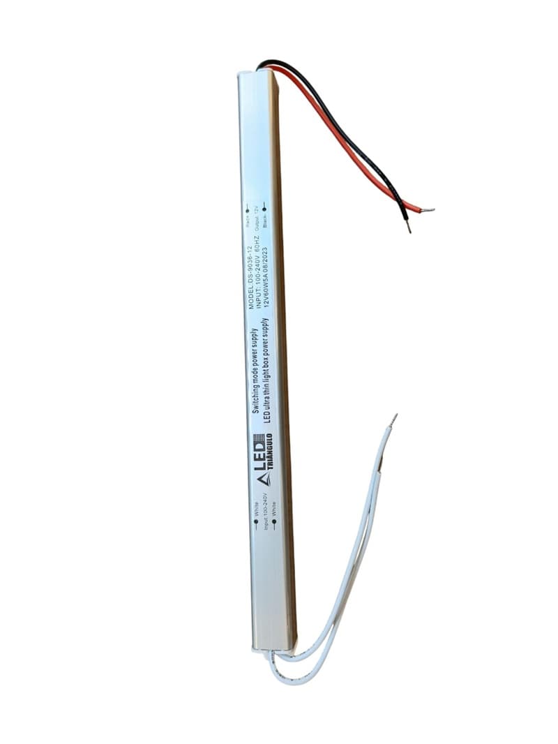 Fonte Slim 12v 5a 60w Para Fita De Led E Perfil De Alumínio