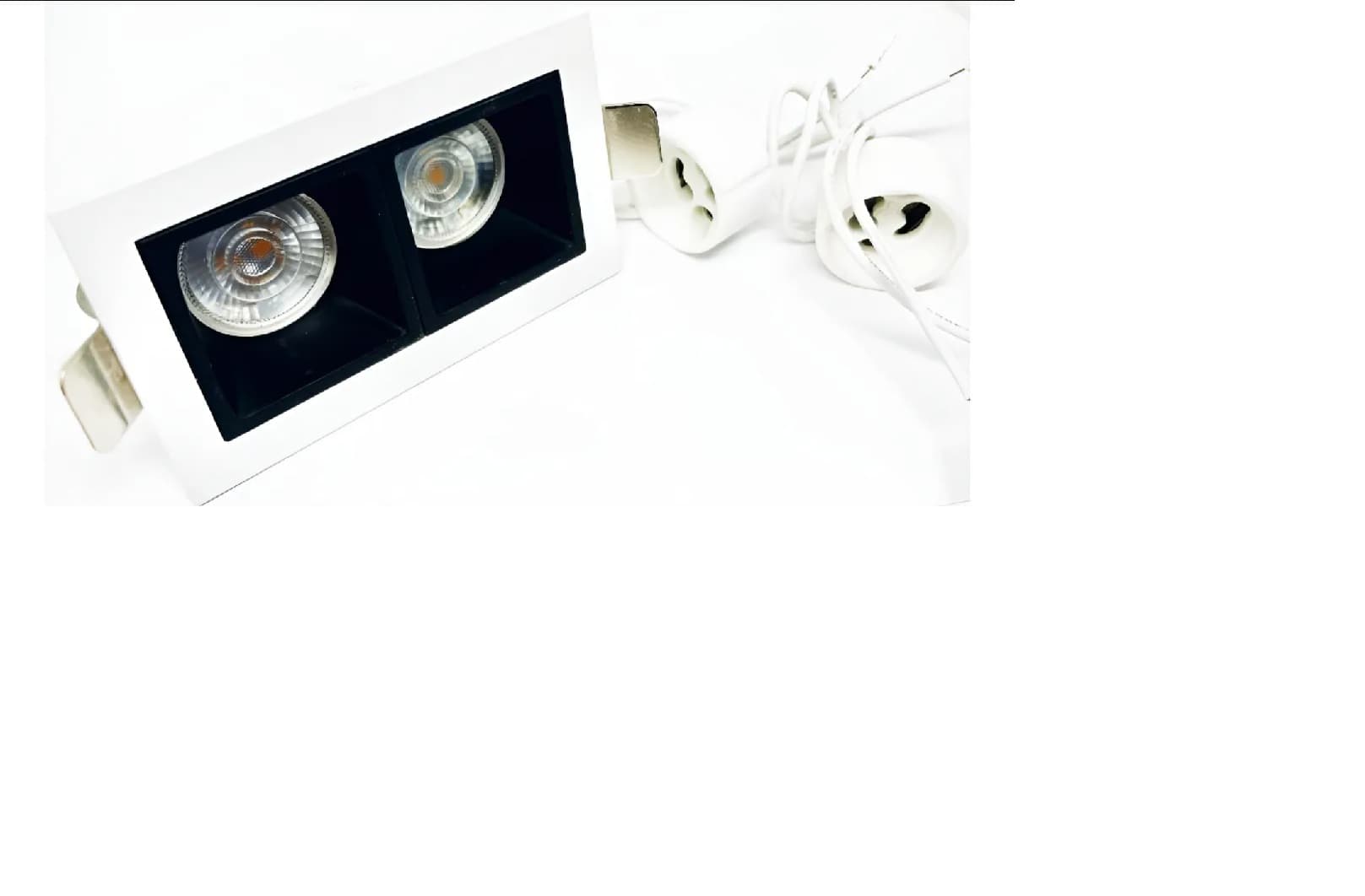 Spot Embutido Linea 2 Focos Bc - Monn