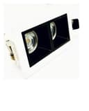 Spot Embutido Linea 2 Focos Bc - Monn