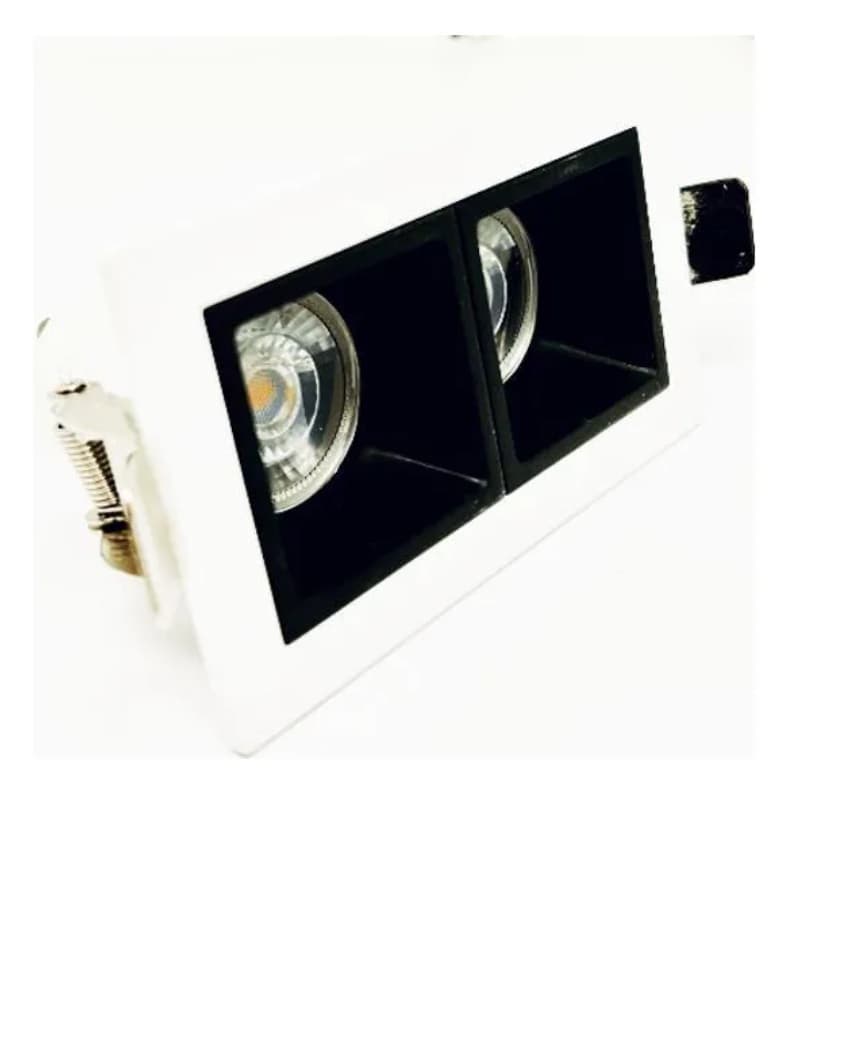 Spot Embutido Linea 2 Focos Bc - Monn