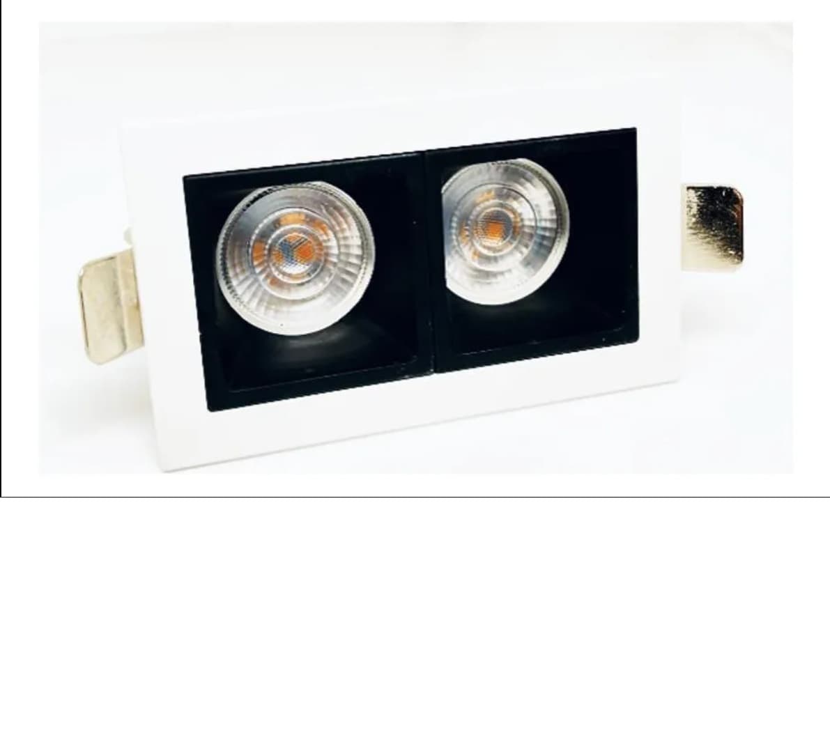 Spot Embutido Linea 2 Focos Bc - Monn