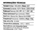 Lâmpada Led Par30 9w Bivolt E27 6500k Luz Branca Ourolux
