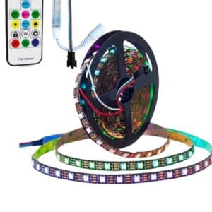 20 Metros Fita Rgb 348 Efeitos 4d Decoração Auto Adesiva Rgb