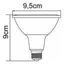 Lâmpada LED PAR30 11W 38° E27 6500K Branco Frio 938lm