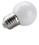 Kit 10 Lâmpada Led Bolinha G45 4w E27 3000k Branco Quente