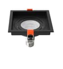 Kit Spot de Embutir Loyo Nordecor E27 Preto + Lâmpada PAR20