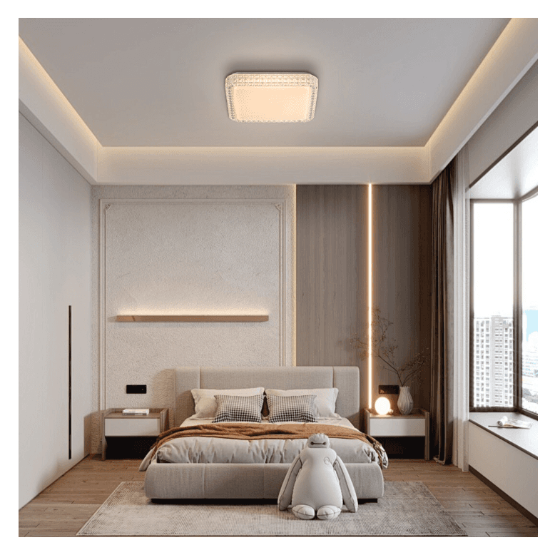 Plafon LED 20W Decorativo 3 em 1 LSA-002Q Nitrolux