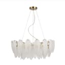 Lustre Pendente Blumenau Naiá E14 Bivolt Dourado