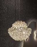 2 Pendentes Decorativos de Cristal 7W 3000K