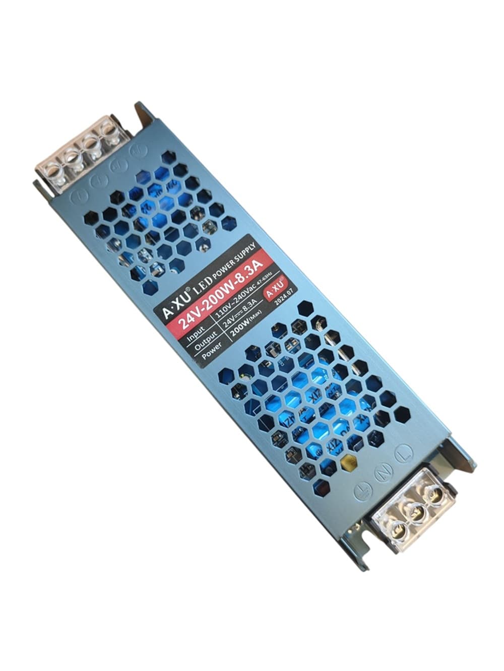 Kit 3 Fontes Slim Driver Chaveada 24v 8,3a 200w Bivolt