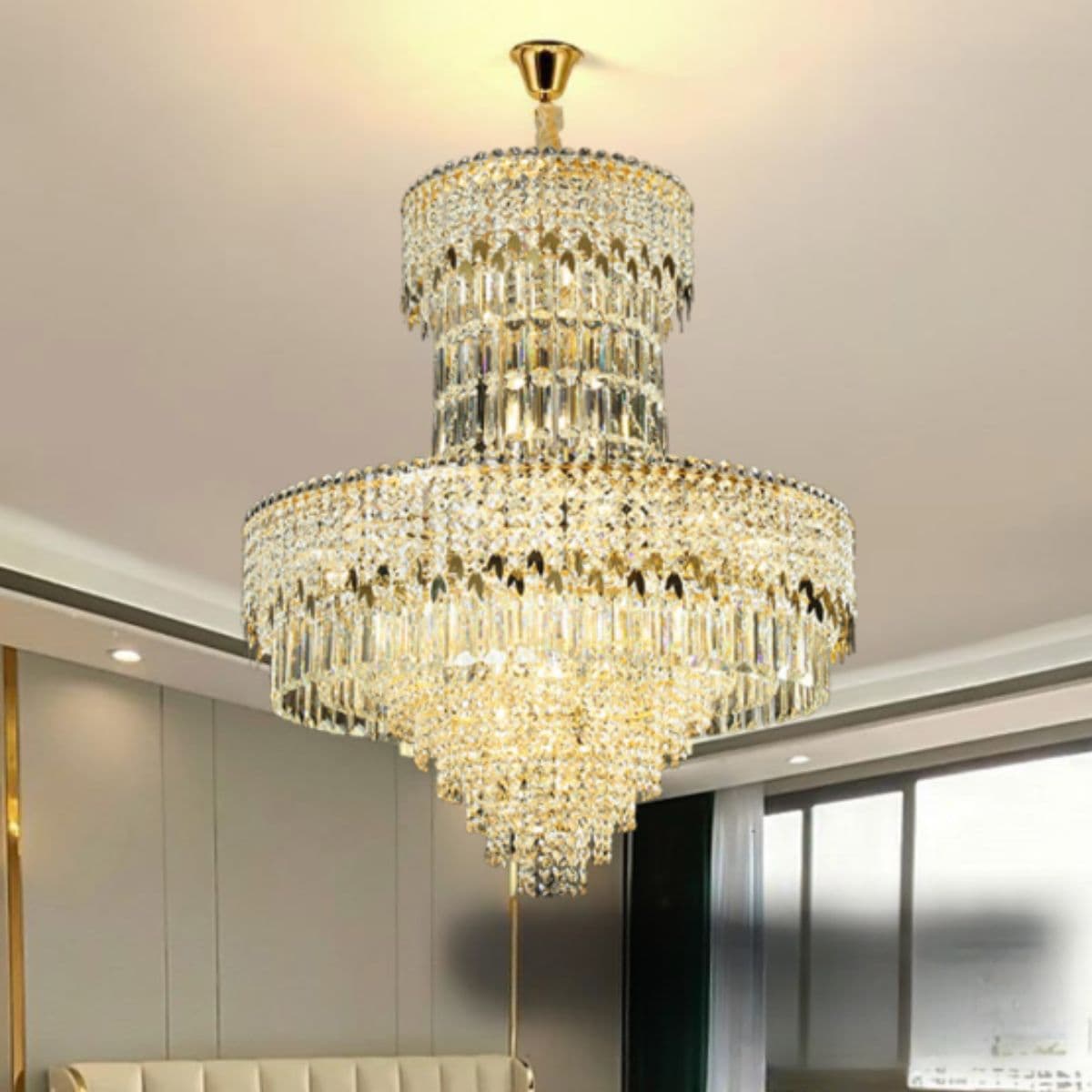 Lustre Cristal LTR-023 28xE14 Ø80cm l Nitrolux