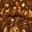 Lustre Suíça Cristal 80cm 30 Lâmpadas Luxo para Sala e Pé Direito Duplo