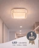 Plafon LED 15W 3000K Decorativo LSA-001Q Nitrolux