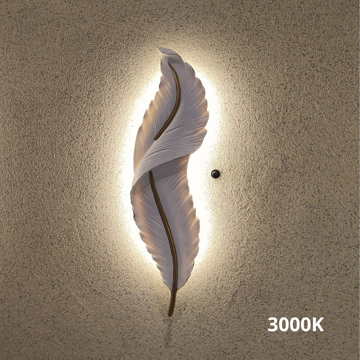 Arandela Decorativa LED Pena 3 em 1