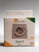 Spot Led 7w 3000k Branco Quente Quadrado Direcionavel Luz Sollar