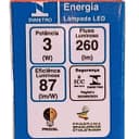 Lâmpada LED G9 MakLED 3W 220V – Branco Quente 2400K