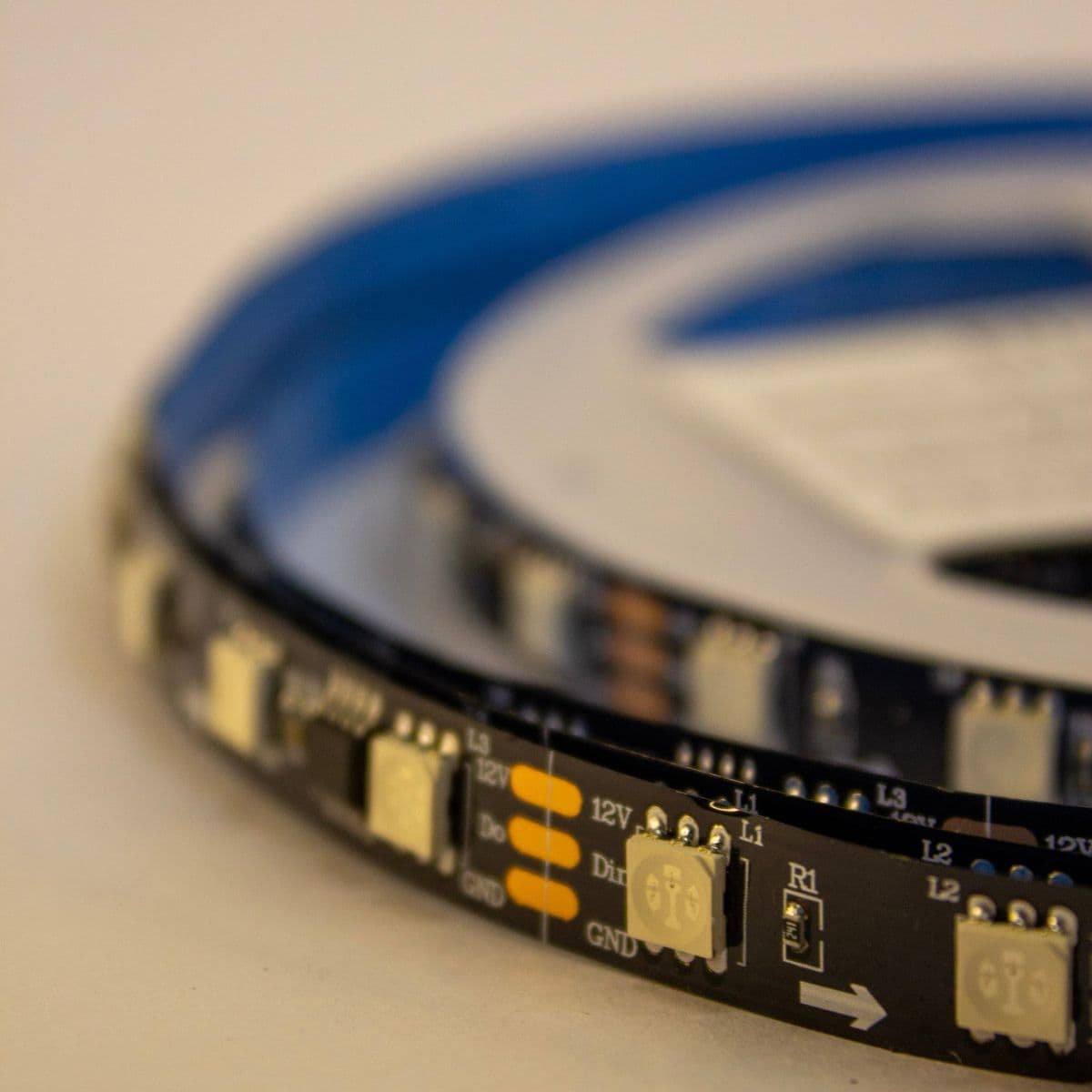 Fita LED RGB 4D Black 60 LEDs 12V 5m com Controladora – VLX