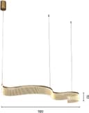 Pendente ACR-002D/180 40W Bivolt 3EM1 - Nitrolux