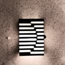 Arandela 6223 20X9X13CM 1XE27 Pt - Rioprelux 6223