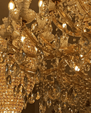 Lustre de Cristal Maria Thereza 48 Braços