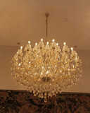 Lustre de Cristal Maria Thereza 48 Braços