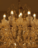 Lustre de Cristal Maria Thereza 48 Braços