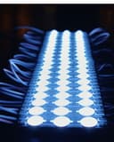 Kit 200 Módulos de LED 12V 1,5W 6500K com Lente para Fachada Letreiro e Comunicação Visual