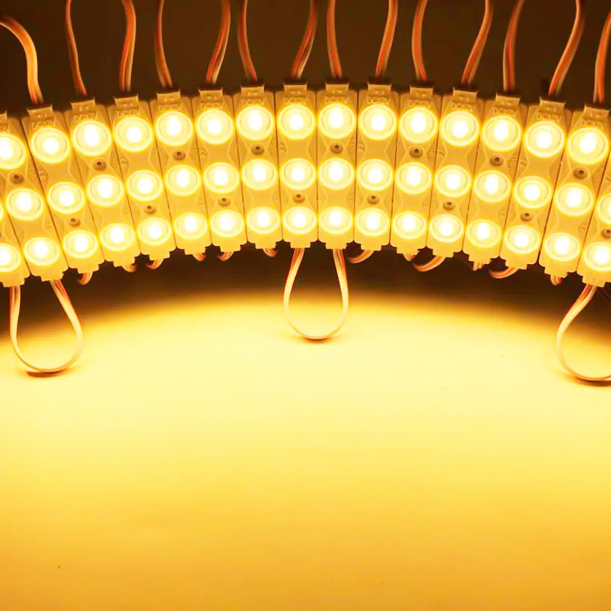 Caixa 200 Módulos LED 1,8W 3000K 220V - FY Branco Quente