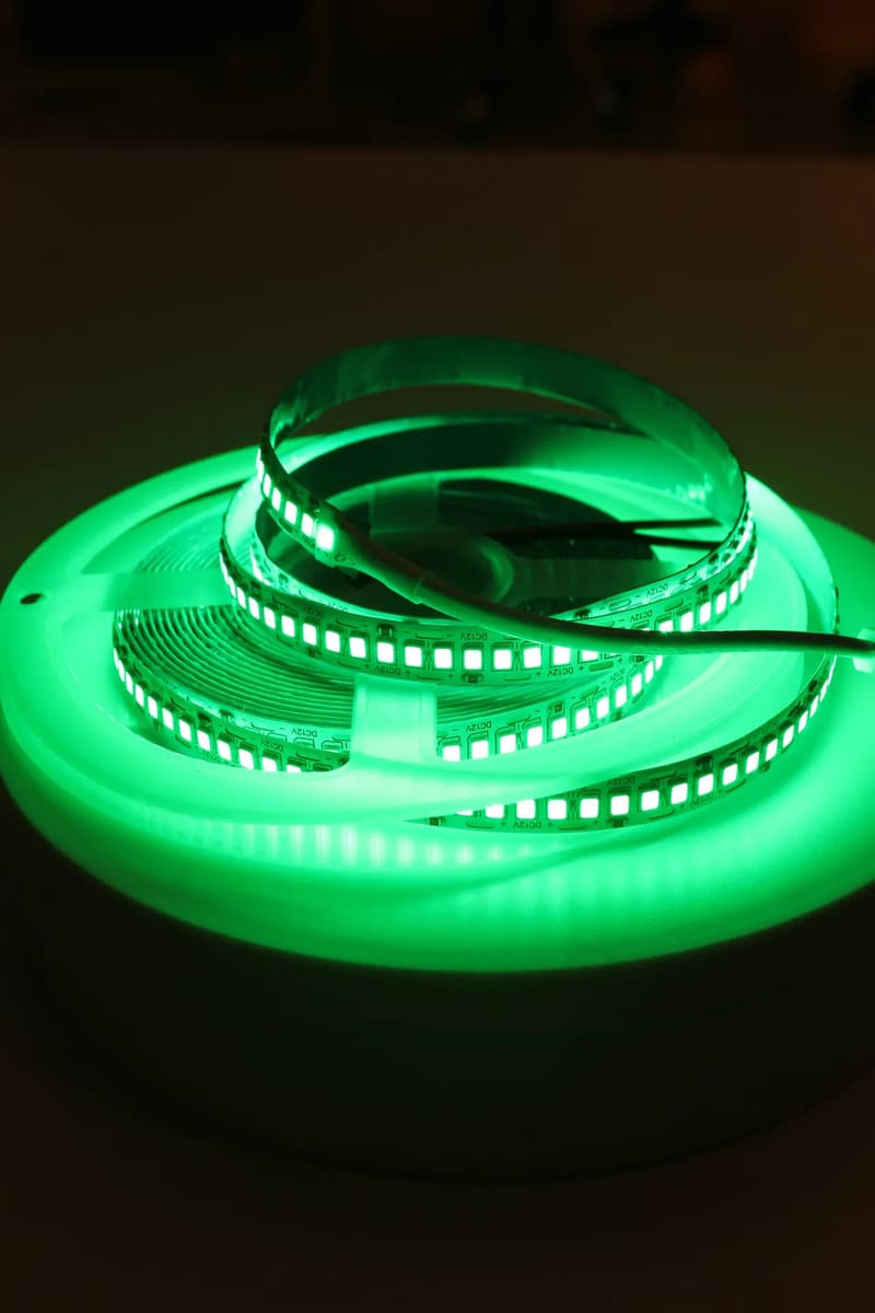 Fita 240 Leds 12v 5mt 18w/mt ( Golden / Verde ) Aaa Top Verde 12v